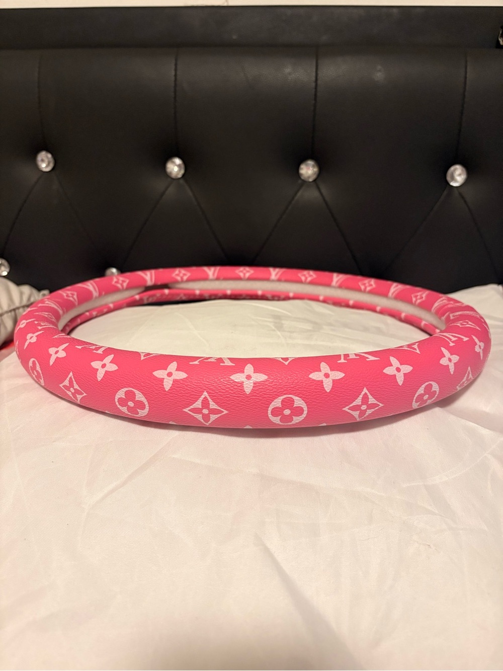 Pink Steering Wheel Cover